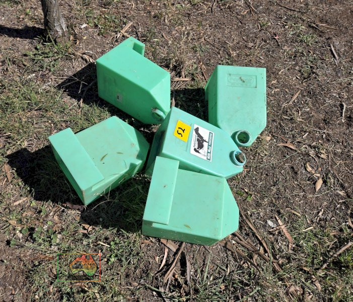 5x Polymaster "Milk Maid" Calf Feeders