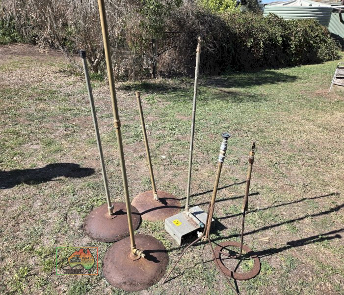 6x Sprinkler Stands