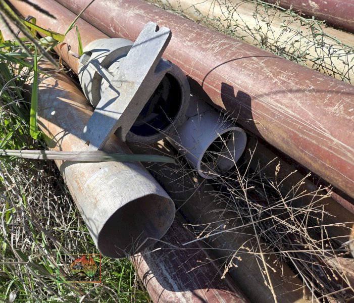 30x 8.8m Lengths of 4" Alloy Irrigation Pipes - photo 2