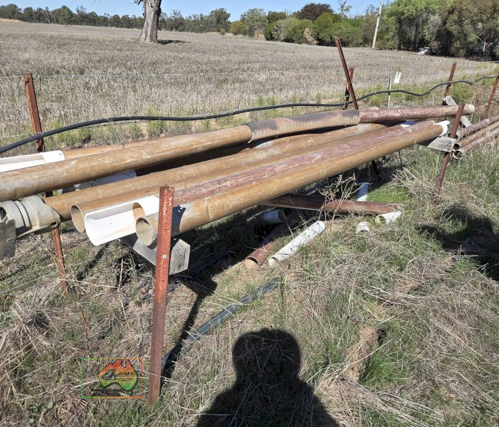 30x 8.8m Lengths of 4" Alloy Irrigation Pipes - photo 5