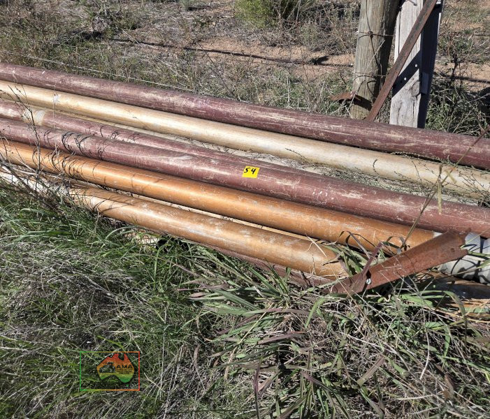 30x 8.8m Lengths of 4" Alloy Irrigation Pipes - photo 3