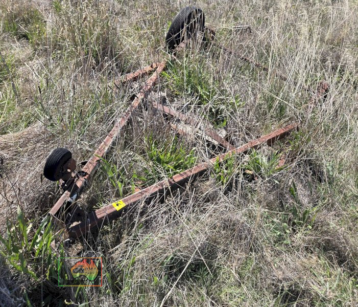 8x5 Trailer A-Frame with Axle