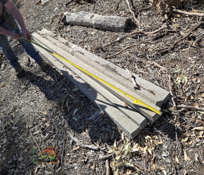 6x 12ft Concrete Fence Stays - photo 2