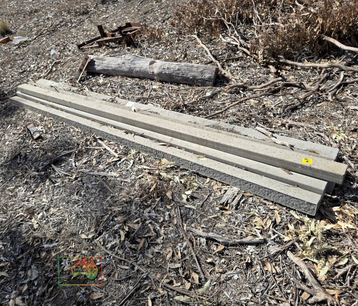 6x 12ft Concrete Fence Stays