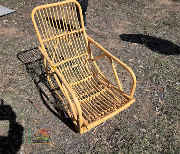Wicker Cane Outdoor Chair - photo 2