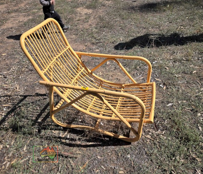Wicker Cane Outdoor Chair