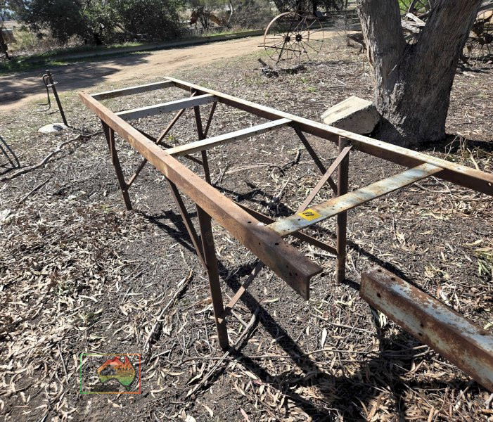 Solid Steel Workbench Frame 10'6" x 2'9" x 3' High