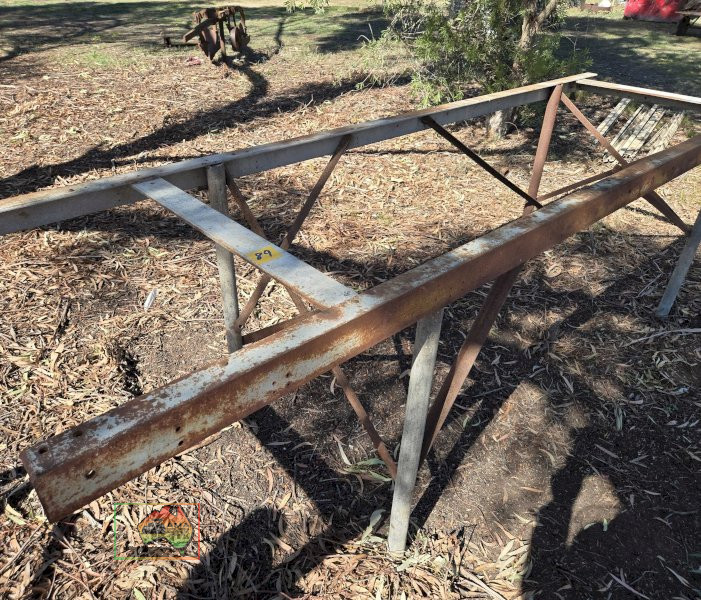 Solid Steel Workbench Frame 9' x 2'9" x 3' High - photo 3