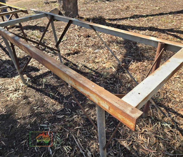Solid Steel Workbench Frame 9' x 2'9" x 3' High - photo 2