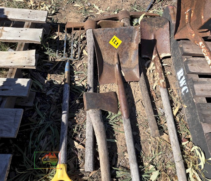 Spade, Shovel, Pick, Maddock, Axe & Fork