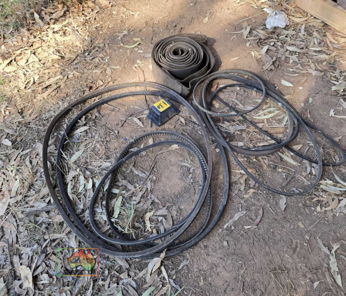 Assorted V-Belts & Flat Belts - photo 2