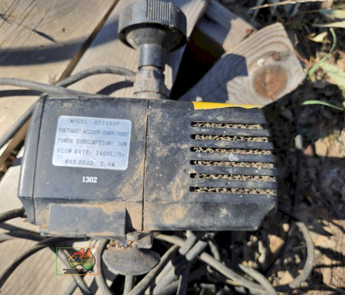 240v Fish Pond/Fountain Pump