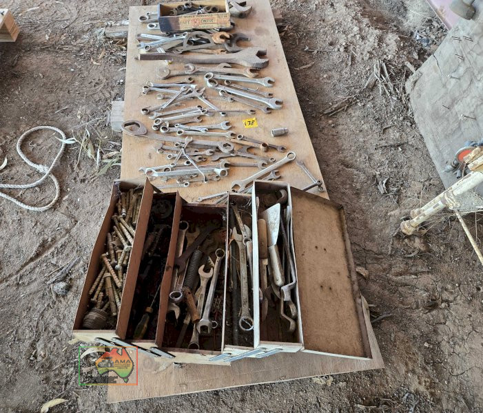 Assorted Spanners & Toolbox - photo 2
