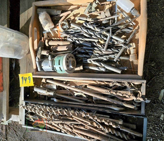3 Trays of Assorted Drill Bits - photo 2