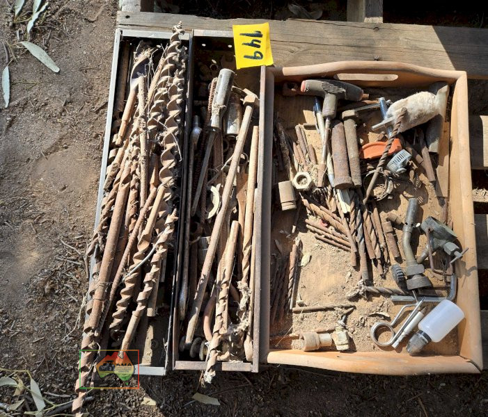 3 Trays of Assorted Drill Bits