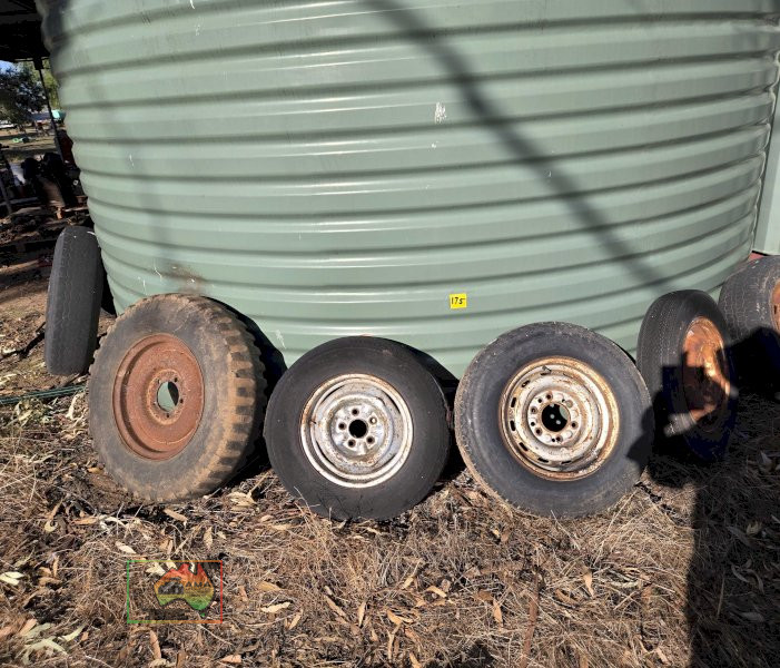 Variety of 5 Trailer Wheels - photo 1