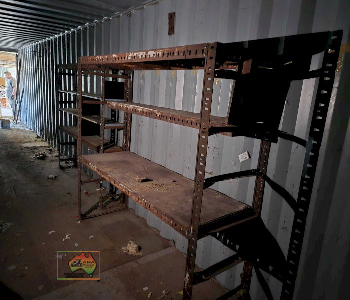 Steel Frame Workshop Shelving