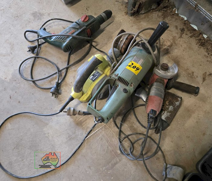 Electric Grinders & Drills