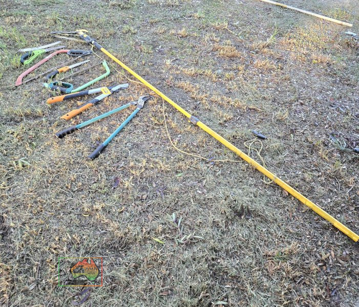 Assorted Pruning Equipment.