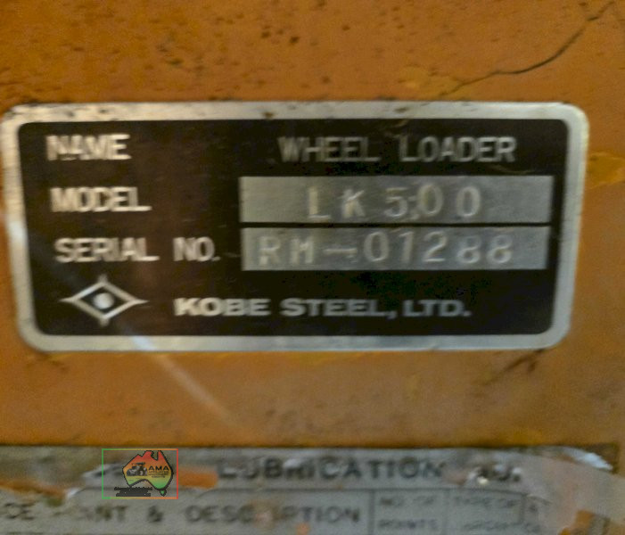 1995 Kobelco LK-500 Articulated Loader - photo 15