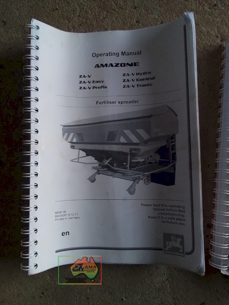 Amazone ZA-V 2600 3PL Super Spreader - photo 9
