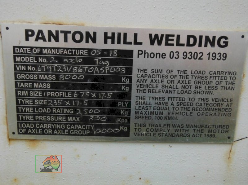 2018 Panton Hill Plant Trailer (Near New) - photo 11