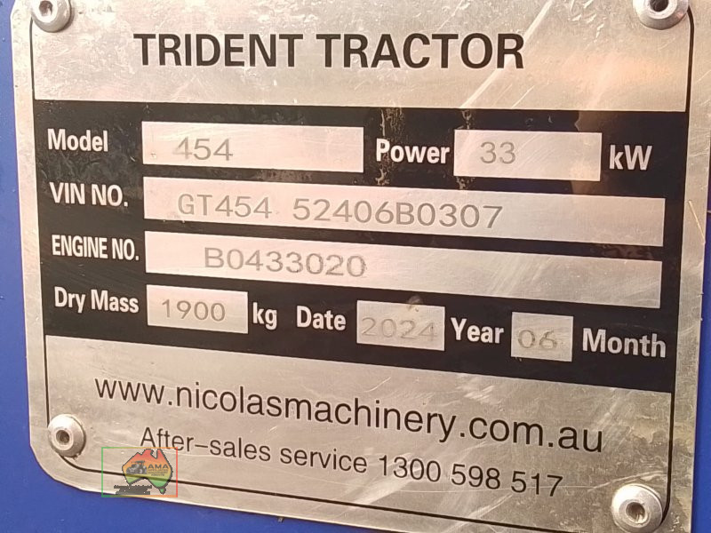 2024 Trident GT-454 FEL Tractor - photo 11