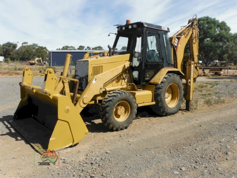 Cat 428B backhoe - photo 6