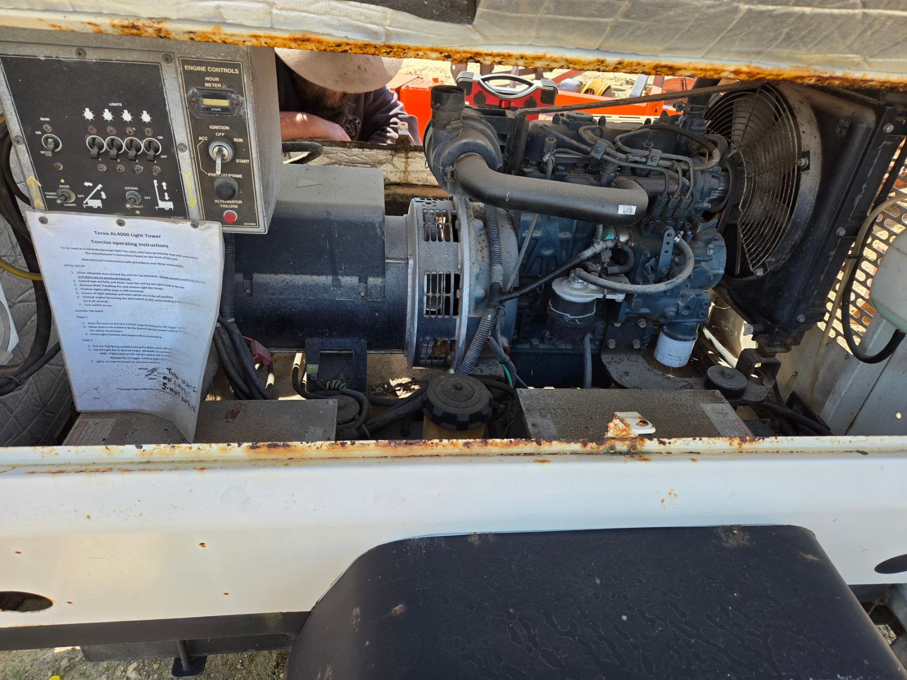 Terex AL4000 Light Tower Generator - photo 5