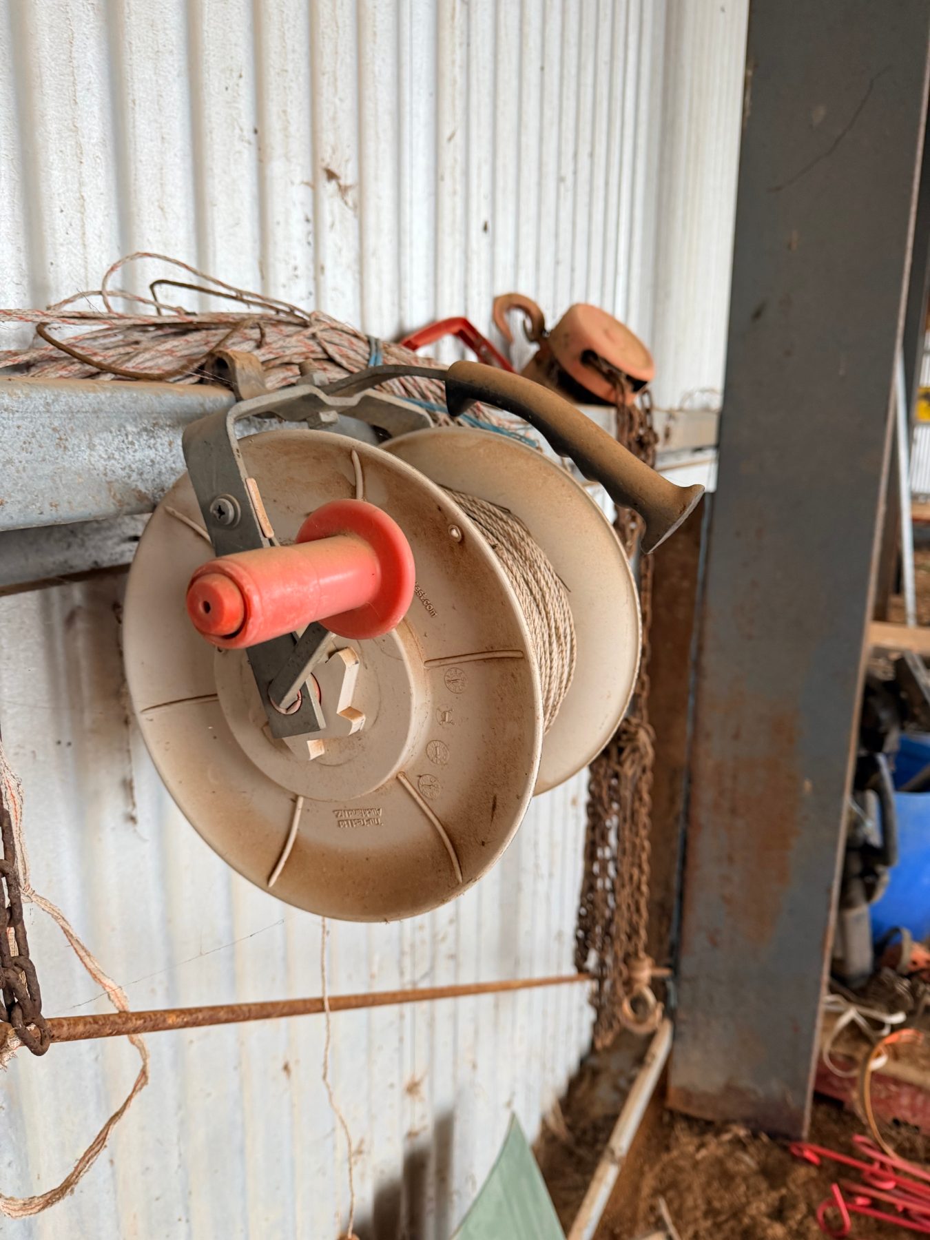3 electric fence reels - photo 3