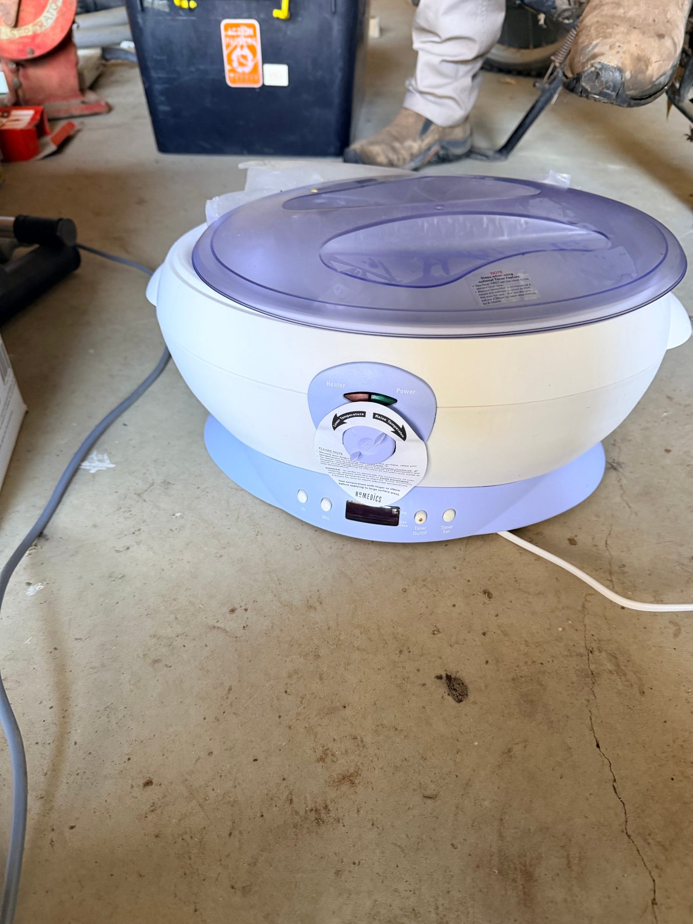 Homedics ParaSpa elite paraffin bath - photo 4
