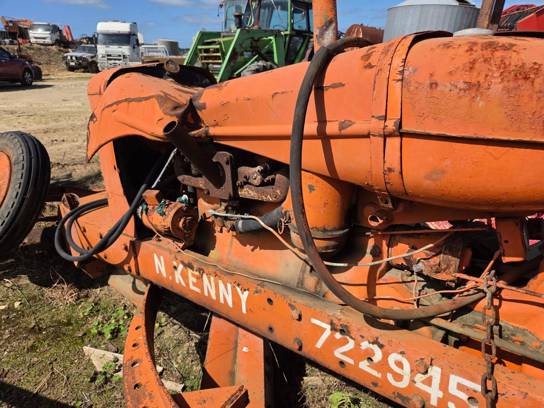 1945 Allis Chalmers Under Belly Grader - photo 9