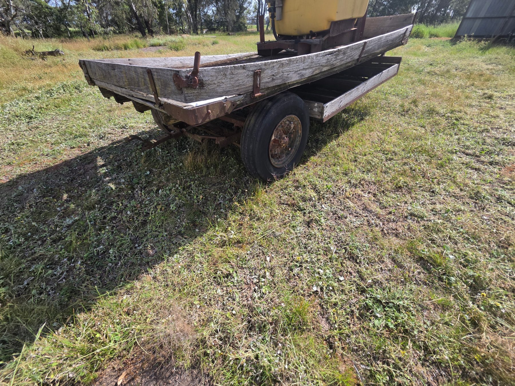 Used - Old Timber Farm Trailer - photo 4