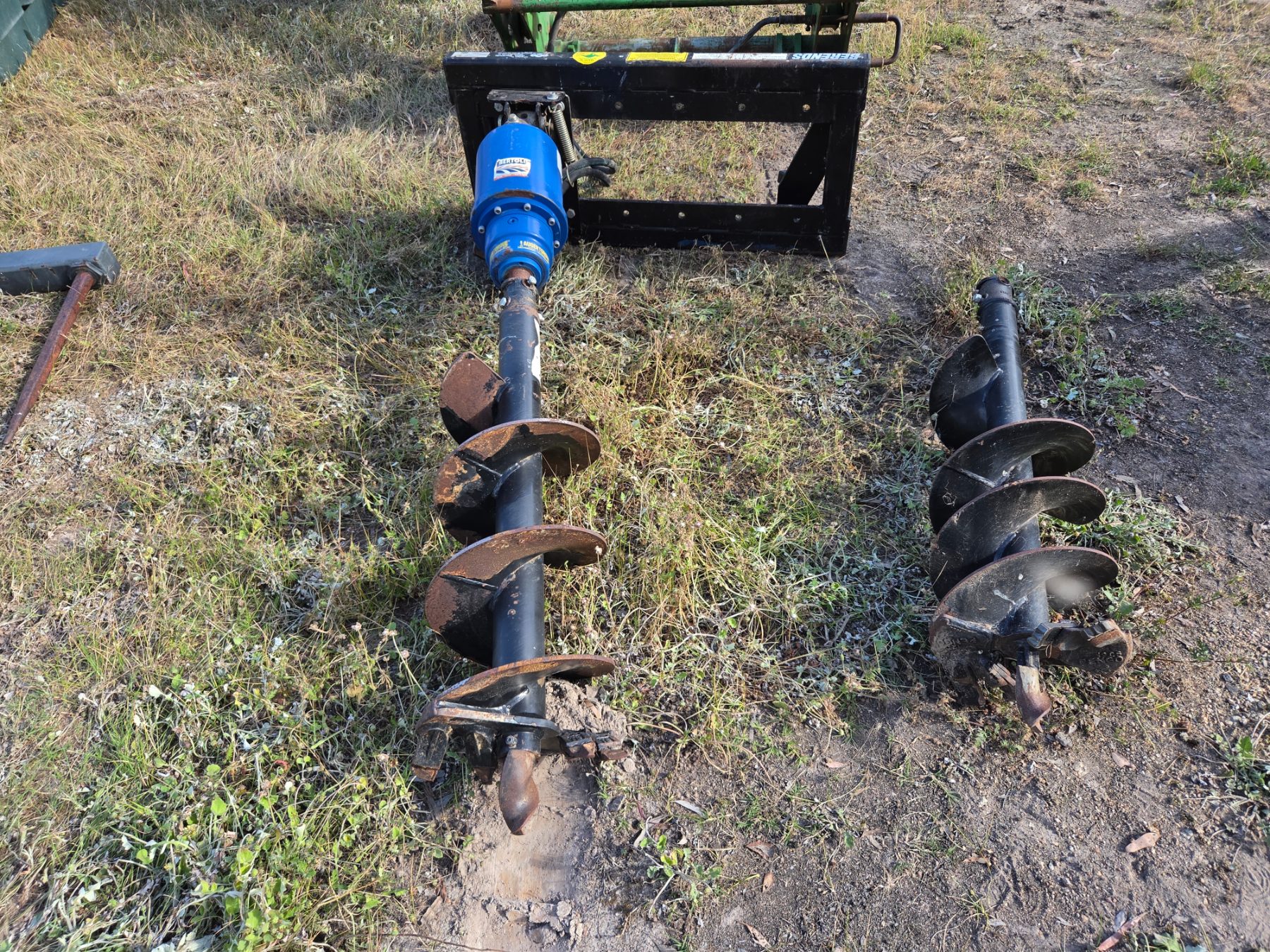 Used - Euro-hitch Hyd. Fence Post Auger - photo 4