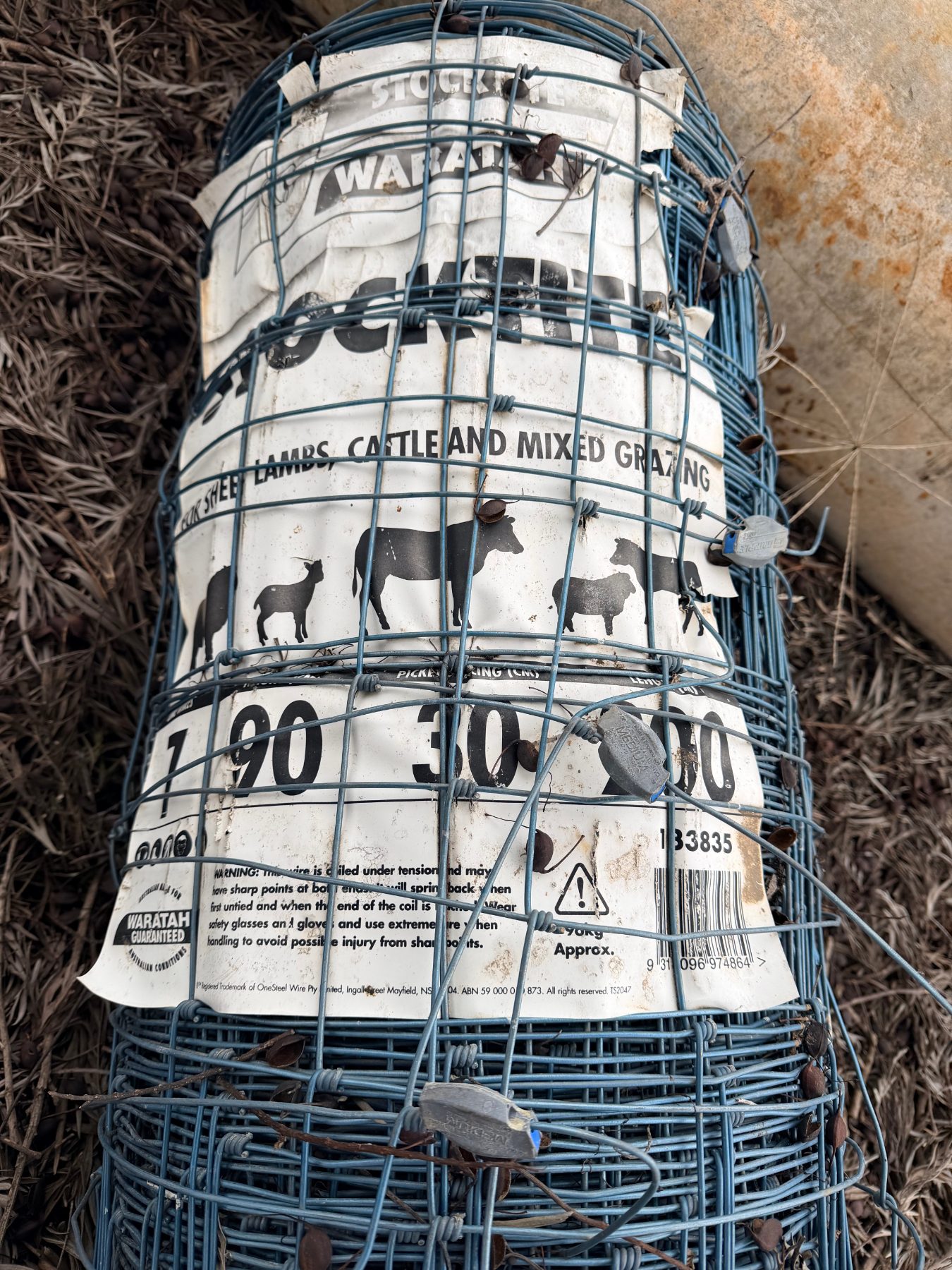 New roll (200m) of ring lock fence mesh - photo 3