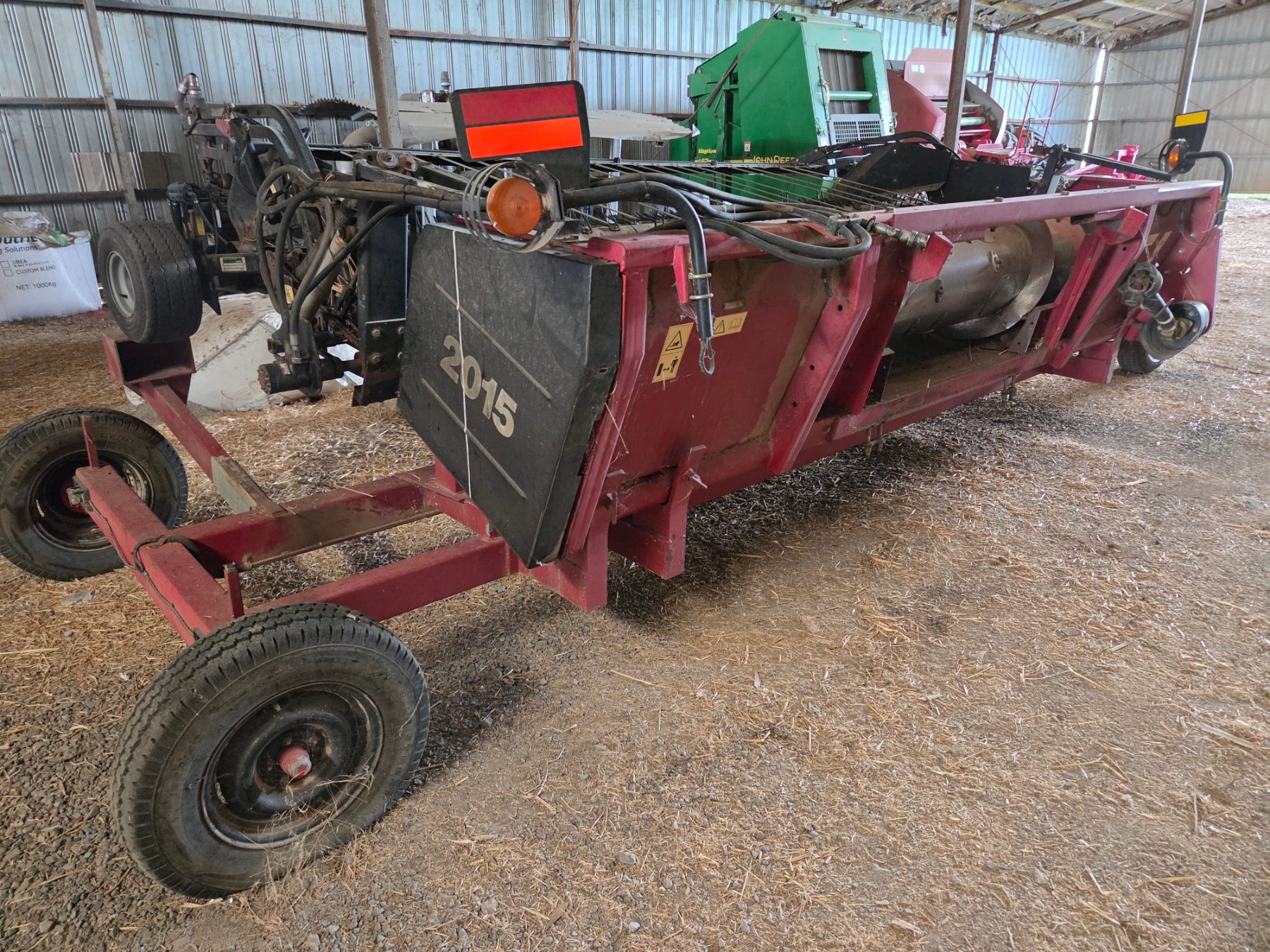 2003 Case-IH 2015 Canola Pick-up Front on Comb Trailer - photo 4
