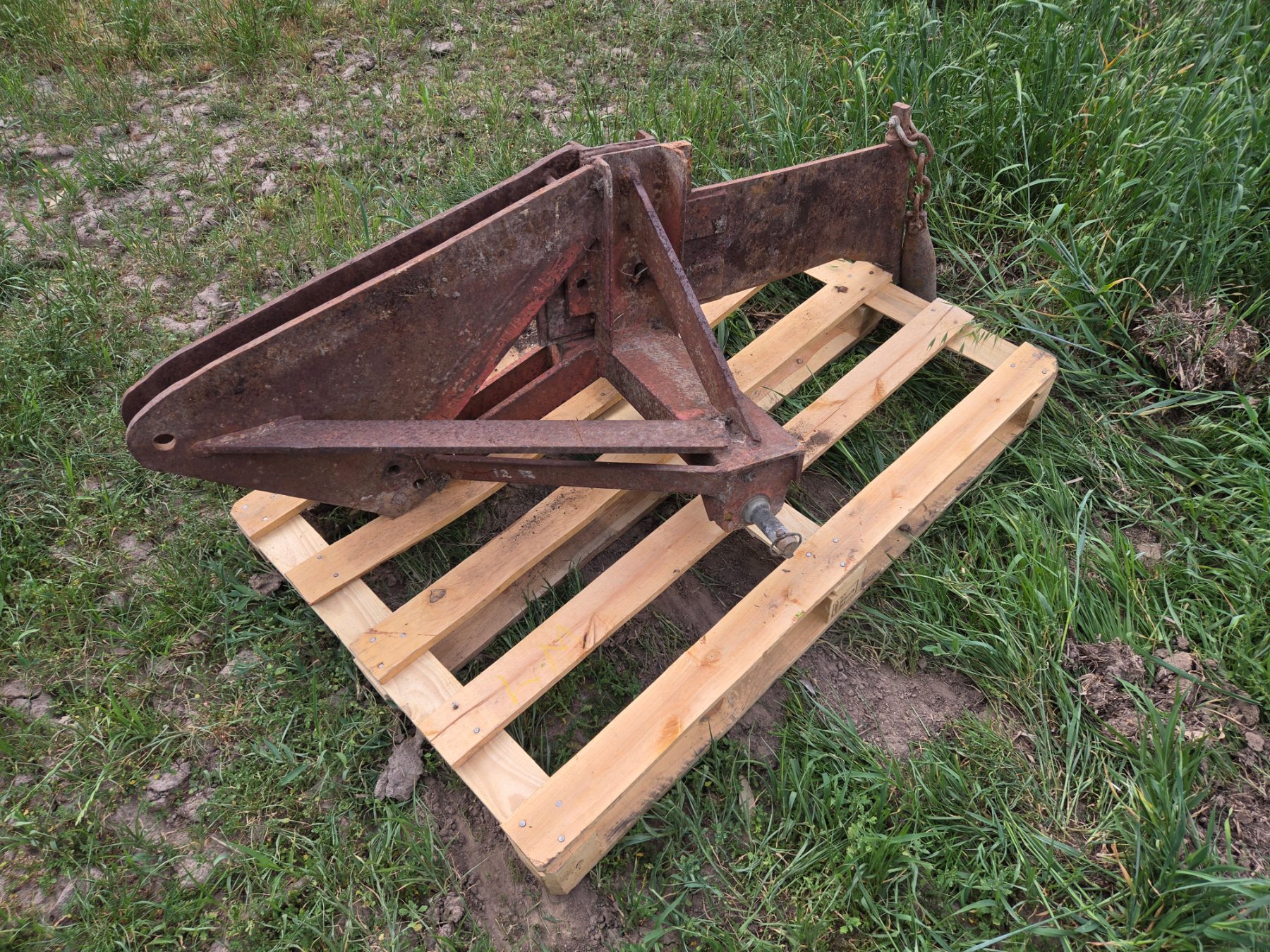Used - Single Tyne Ripper with Mole - photo 1