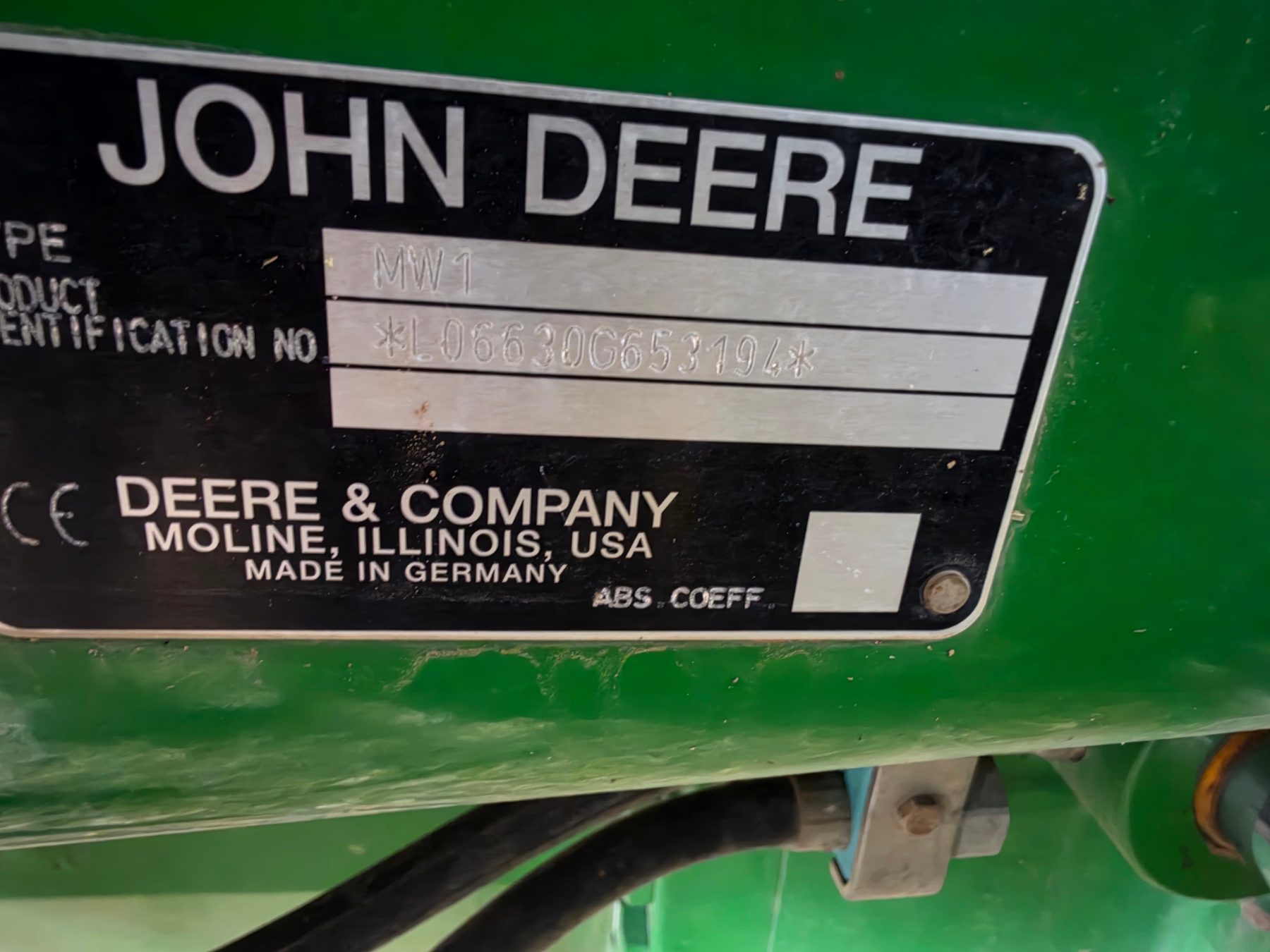 2011 John Deere 6630 FWA Tractor - photo 14