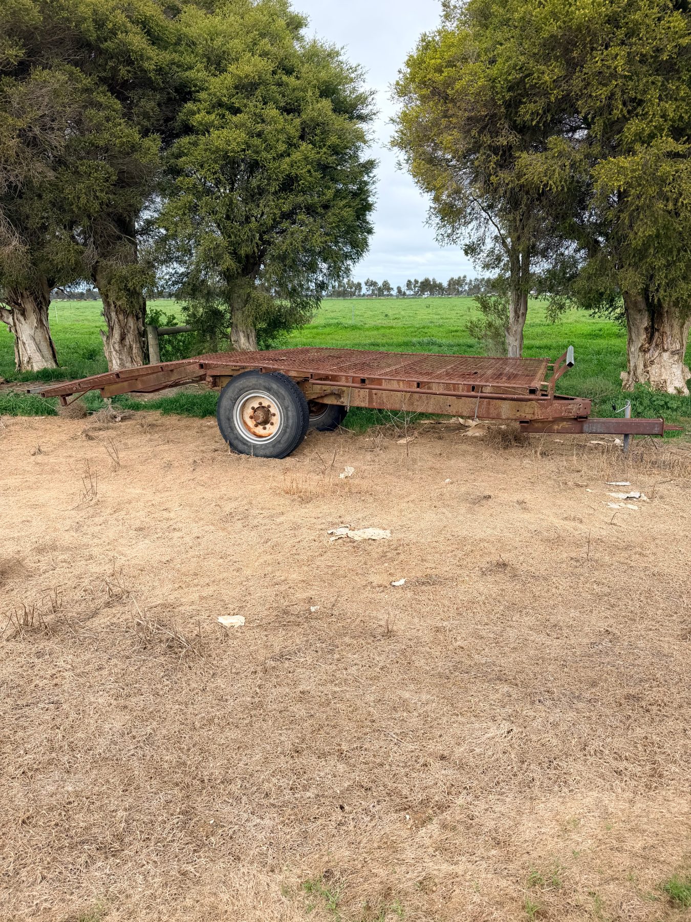 Hay trailer