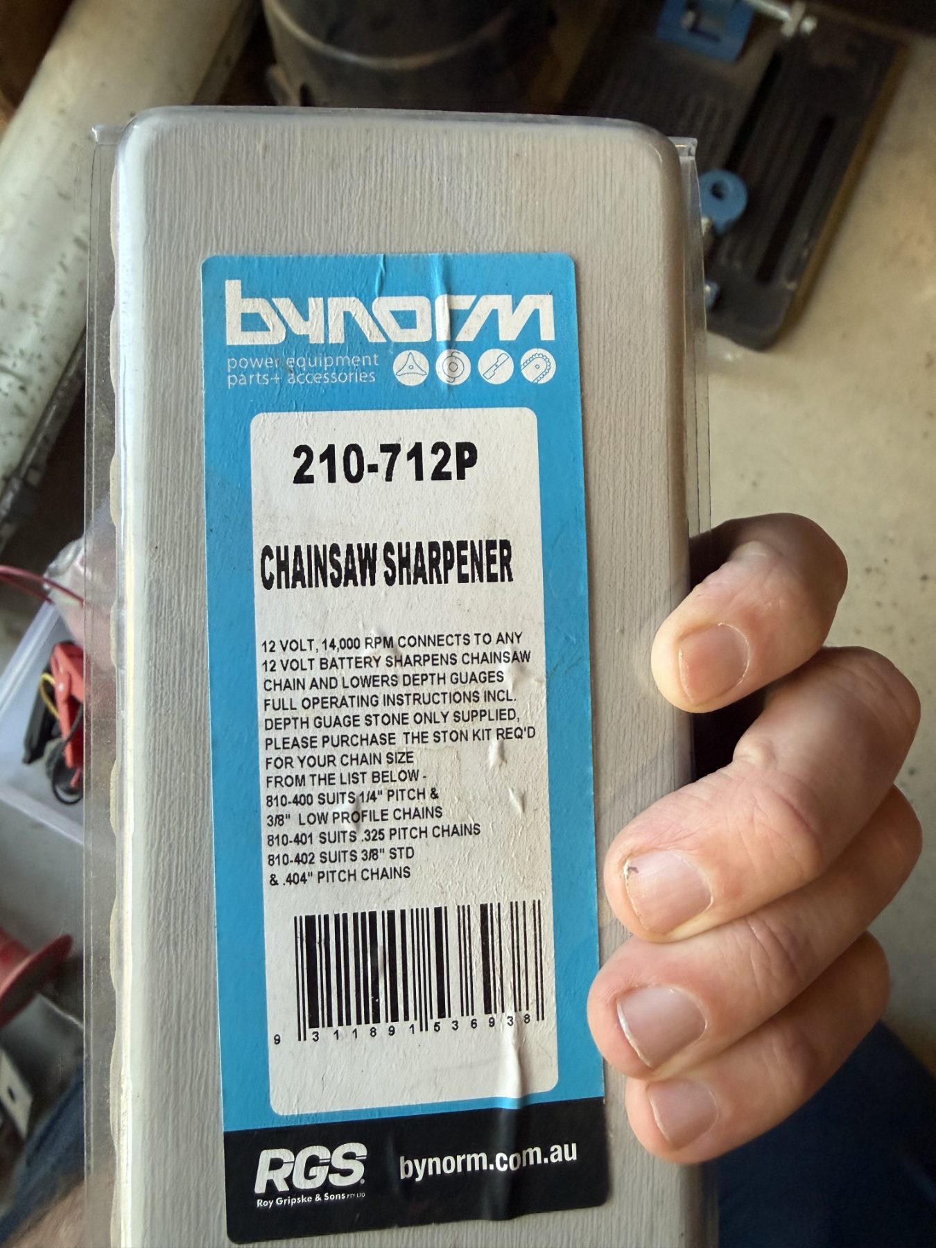 Bynorm 12v chainsaw sharpener - photo 2