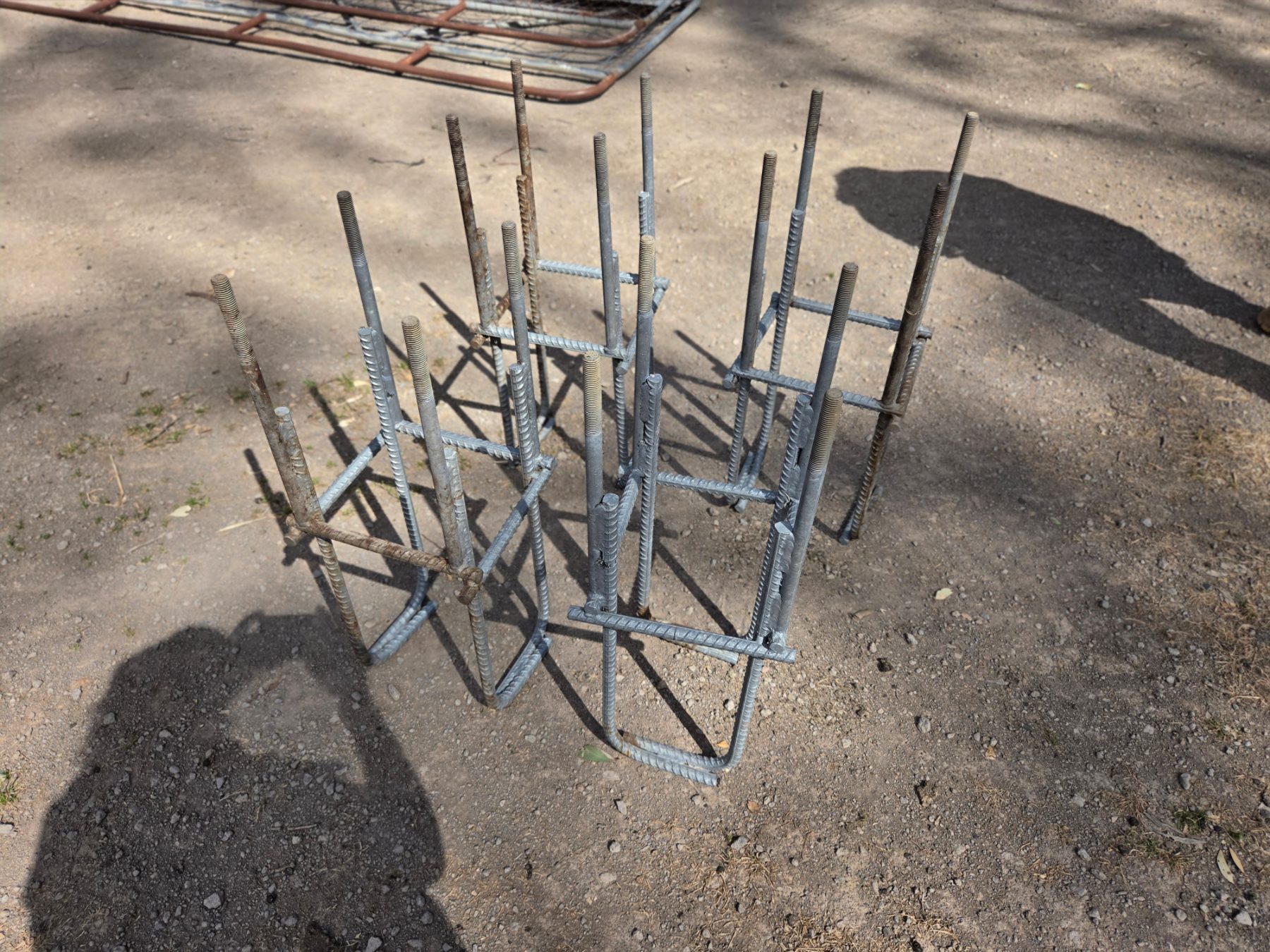 Used - 4x Shed Footing Saddles - photo 3