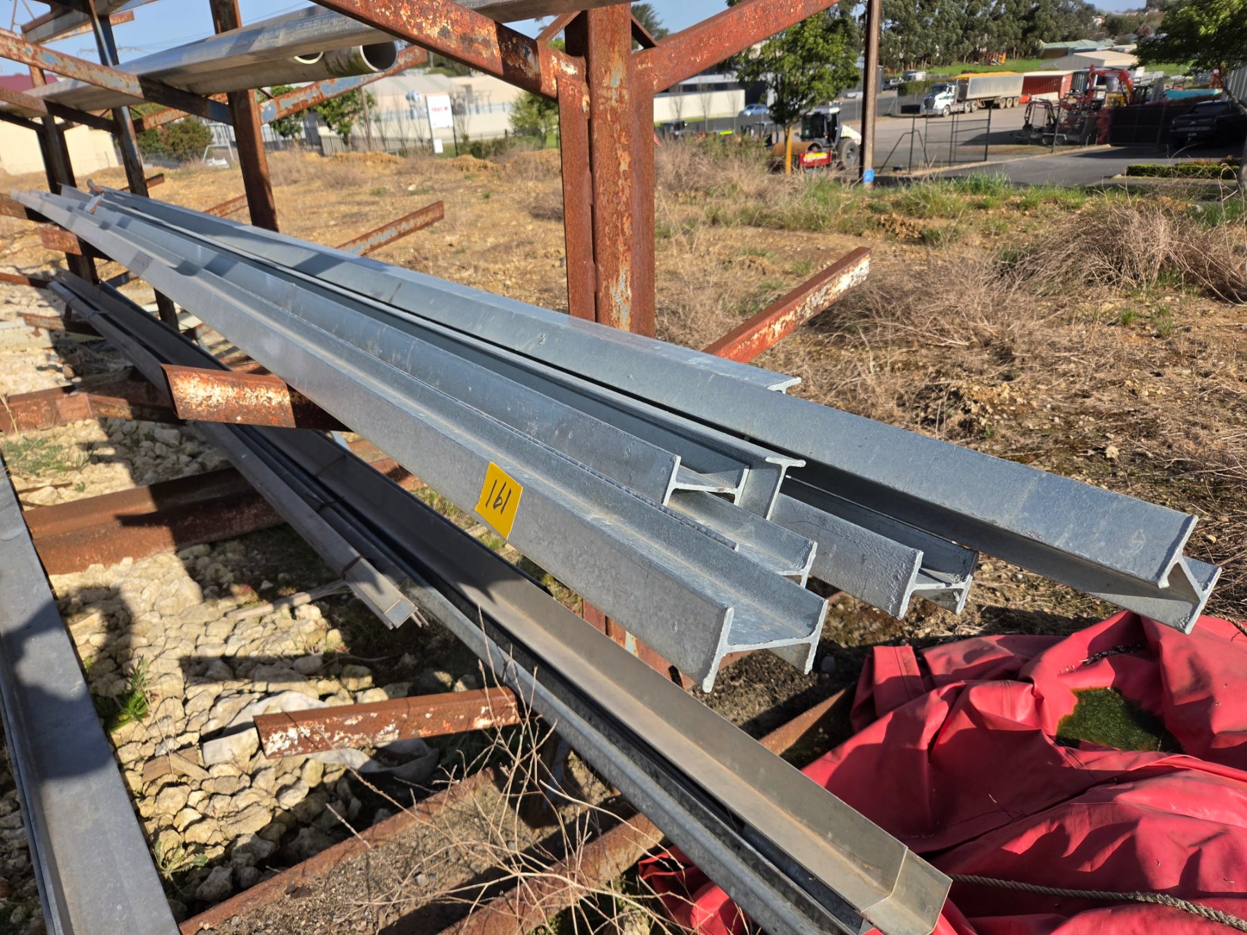 New Hot Dipped Galv. TKB I-Beam 55x100 - photo 1