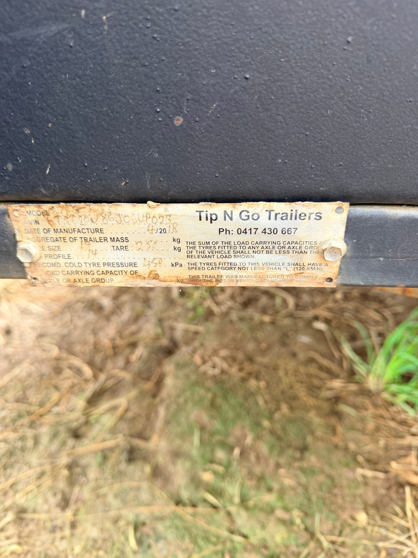 7 x 5 Tip n Go Trailer - photo 6