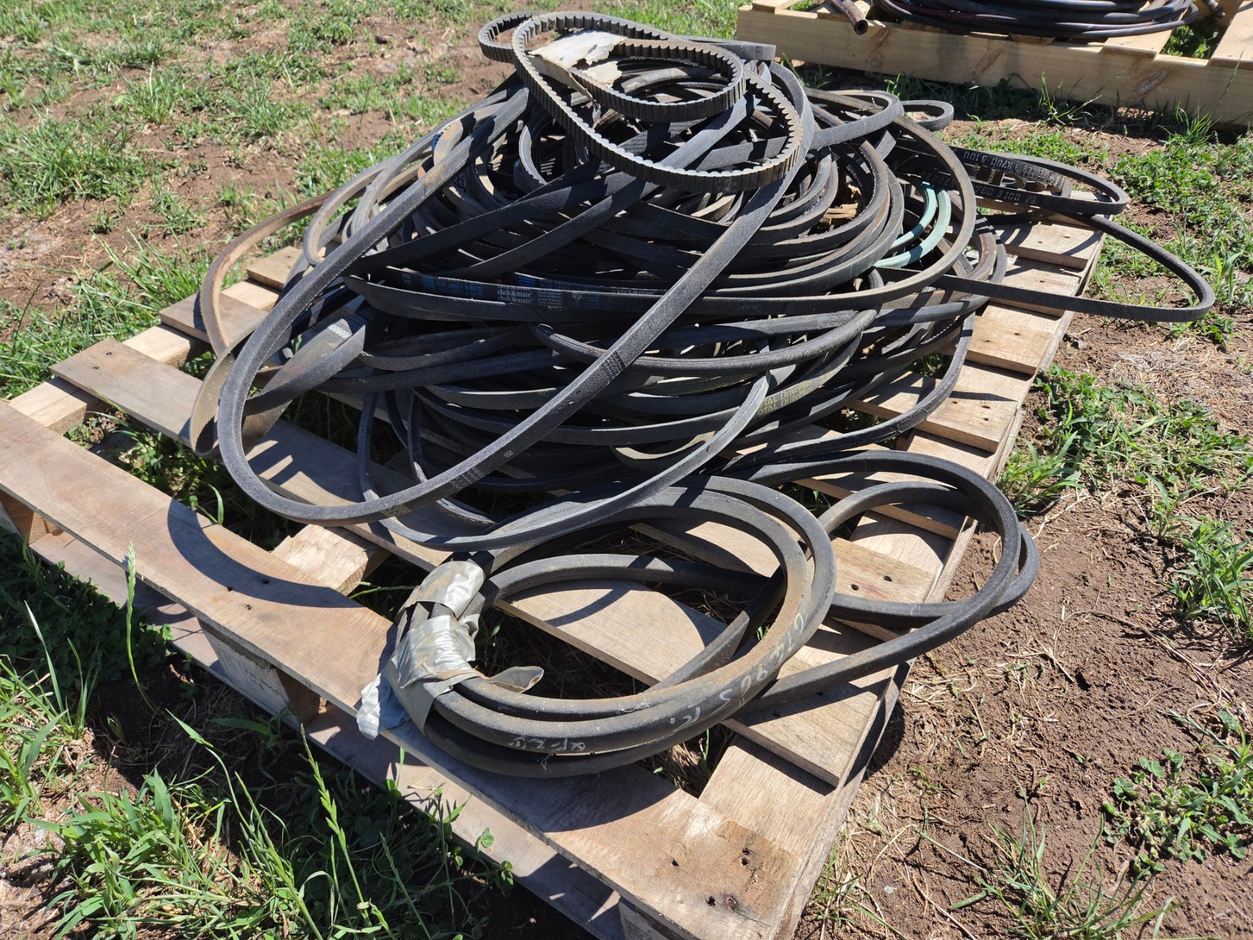 Used - Assorted B-Section V-Belts - photo 3