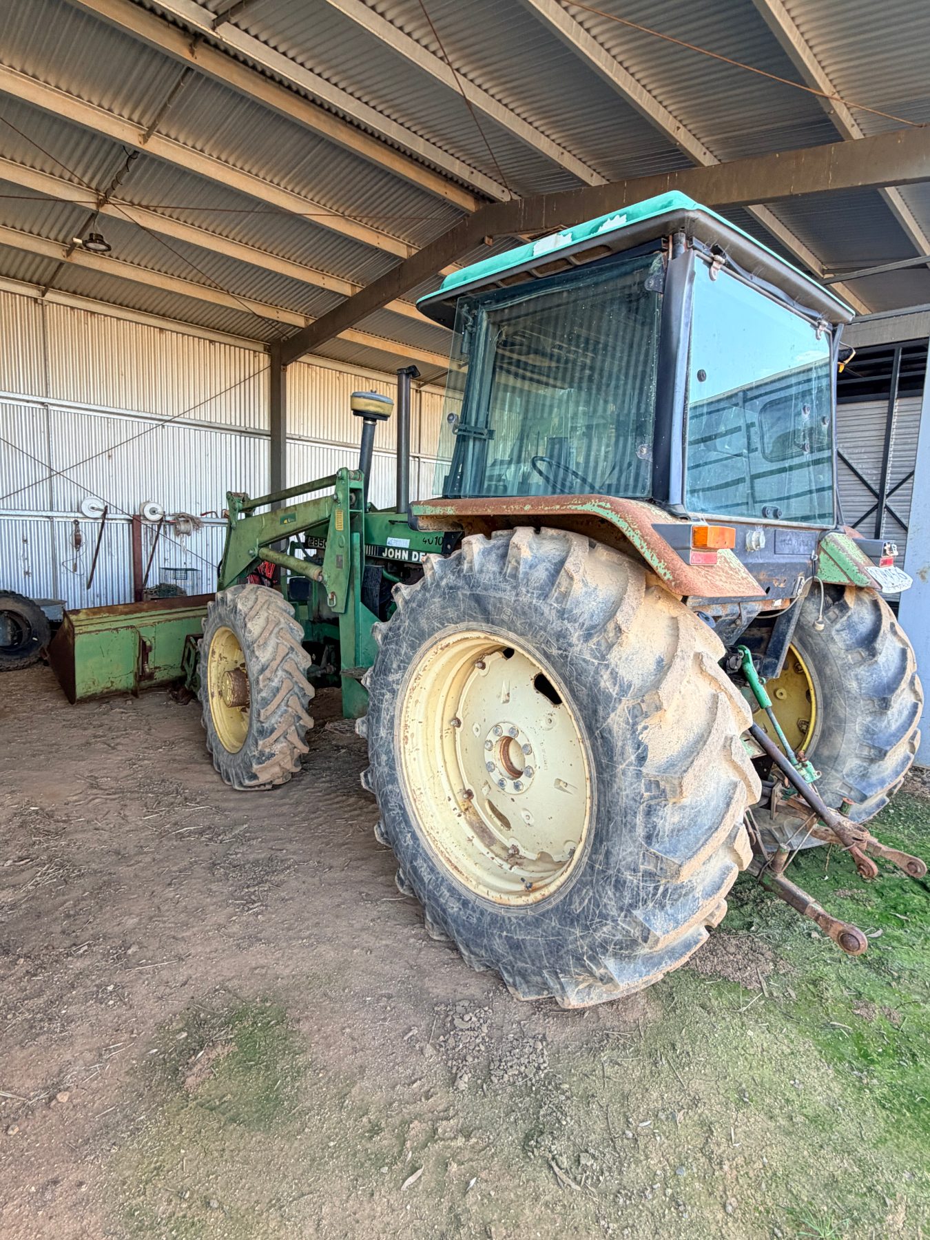 1988 John Deere 2850 Tractor & FEL