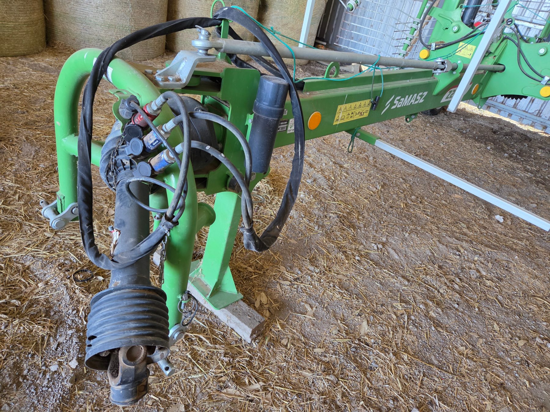 2018 SaMASZ Z2-840 Twin Rotor Hay Rake - photo 8