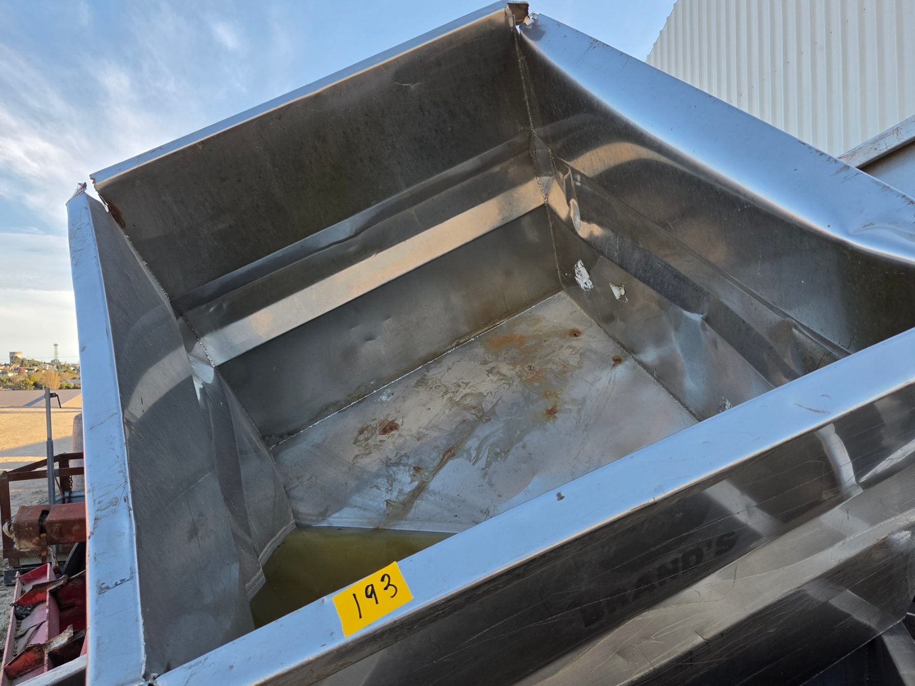 Stainless Grape Bins with Pallet Fork Slippers - photo 5