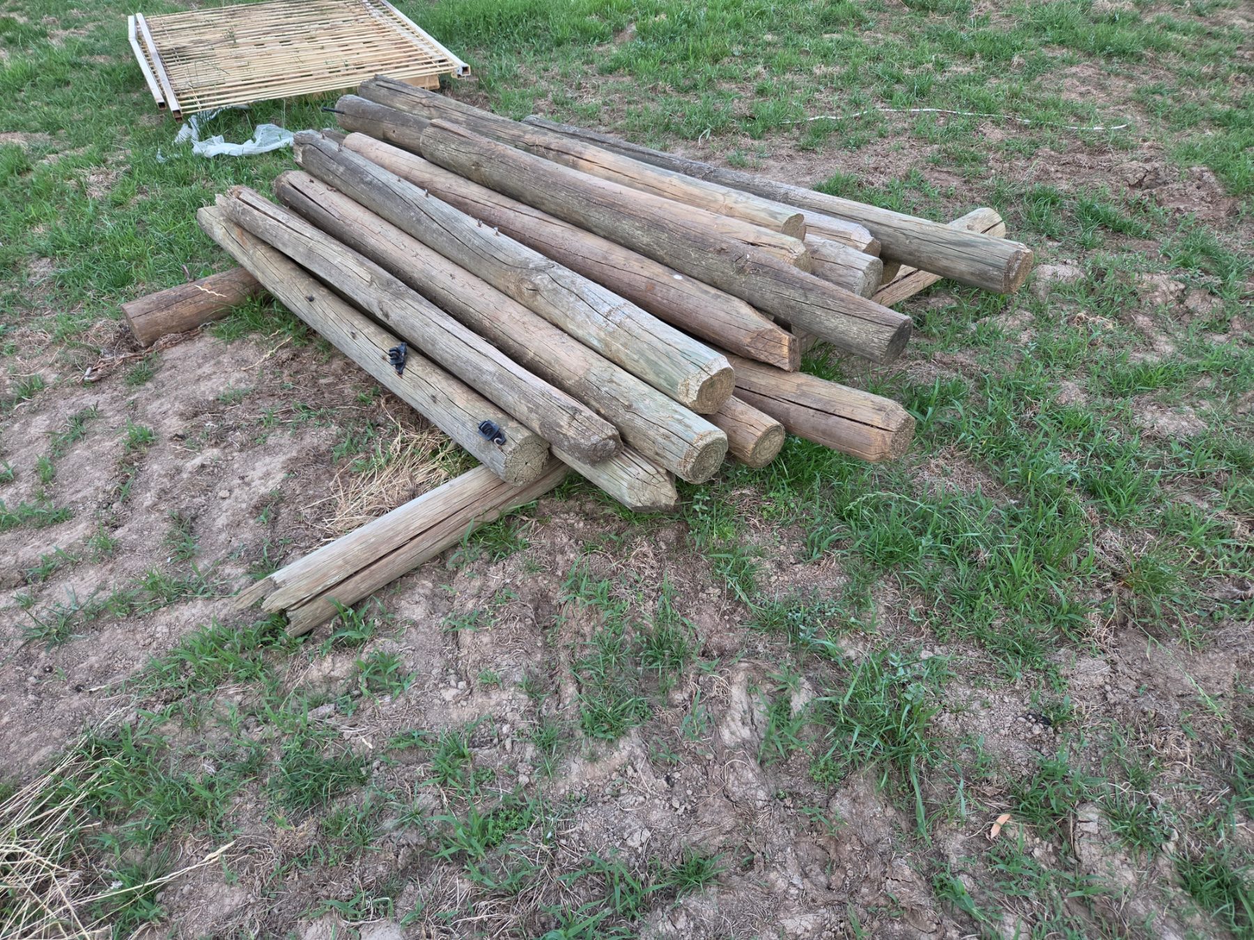 Used - x Assorted Pine Posts - photo 4