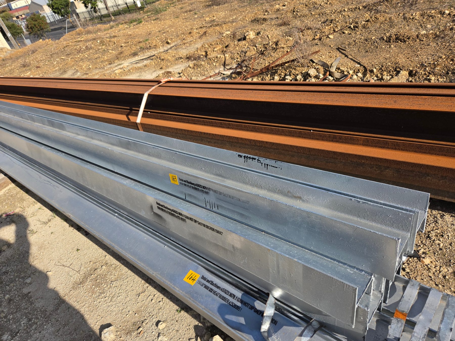 New Hot Dipped Galv. I-Beam 150x150 x 9m - photo 2