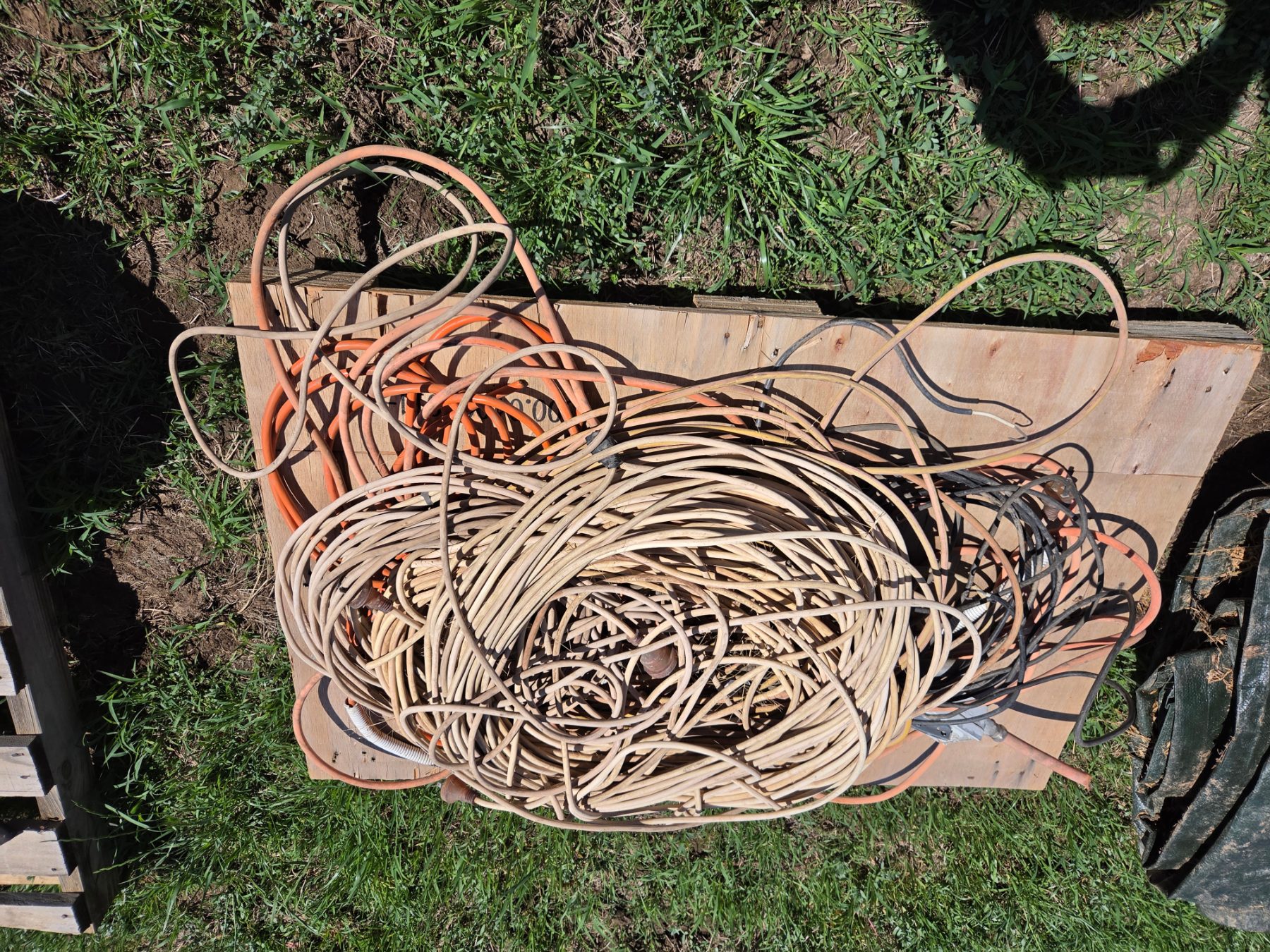 Used - Assorted Electrical Cables - photo 1